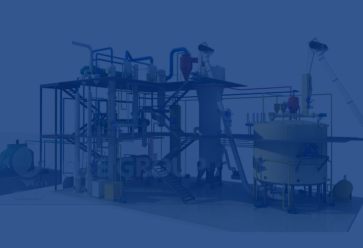 Usine d'extraction d'huile de soja