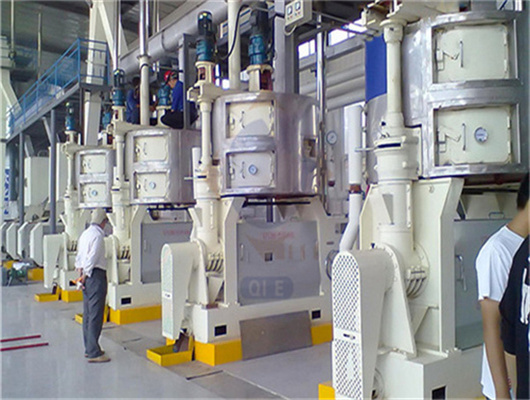 équipements de raffinage d'huile de tournesol à Ouagadougou