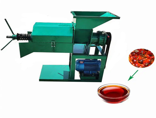 machine de extraction d'huile de palmiste au Togo