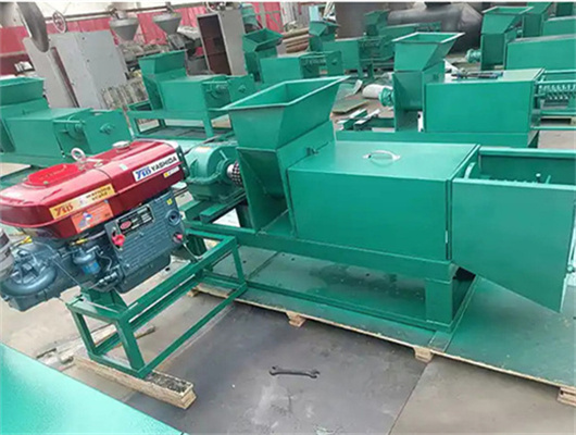 Machine d'extraction d'huile de lin au Bénin