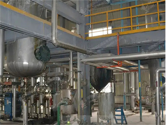 Ligne de production automatique d'huile d'arachide à vis au Gabon