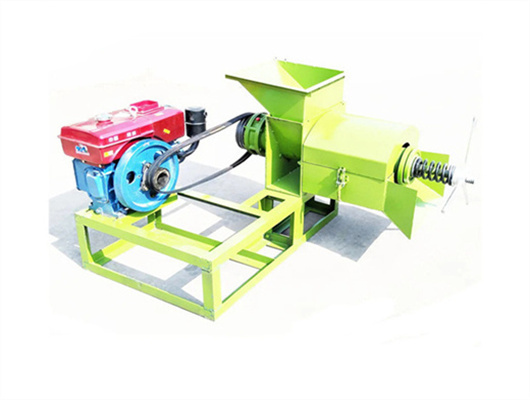 Presse à huile de sésame à faible consommation au Gabon