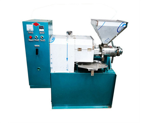 Ligne de production d'huile de lin à deux arbres au Burkina Faso