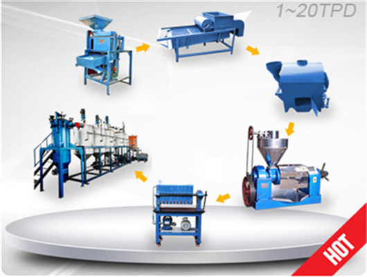 Usine de raffinage d'huile de coco brute à cuisson à chaud au Bénin